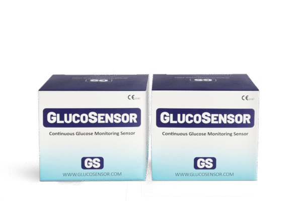 2 GlucoSensor T1 packs