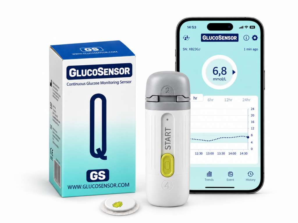 GlucoSensor Q CGM System