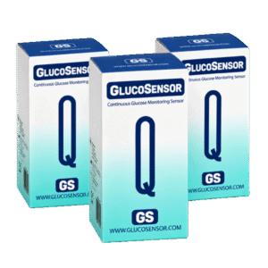 GlucoSensor Q CGM sensor 3-pack